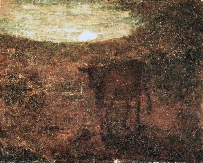 Albert Pinkham Ryder Moonrise oil painting picture